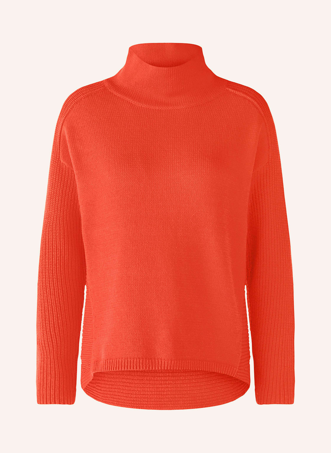 Image of Oui Rollkragenpullover orange