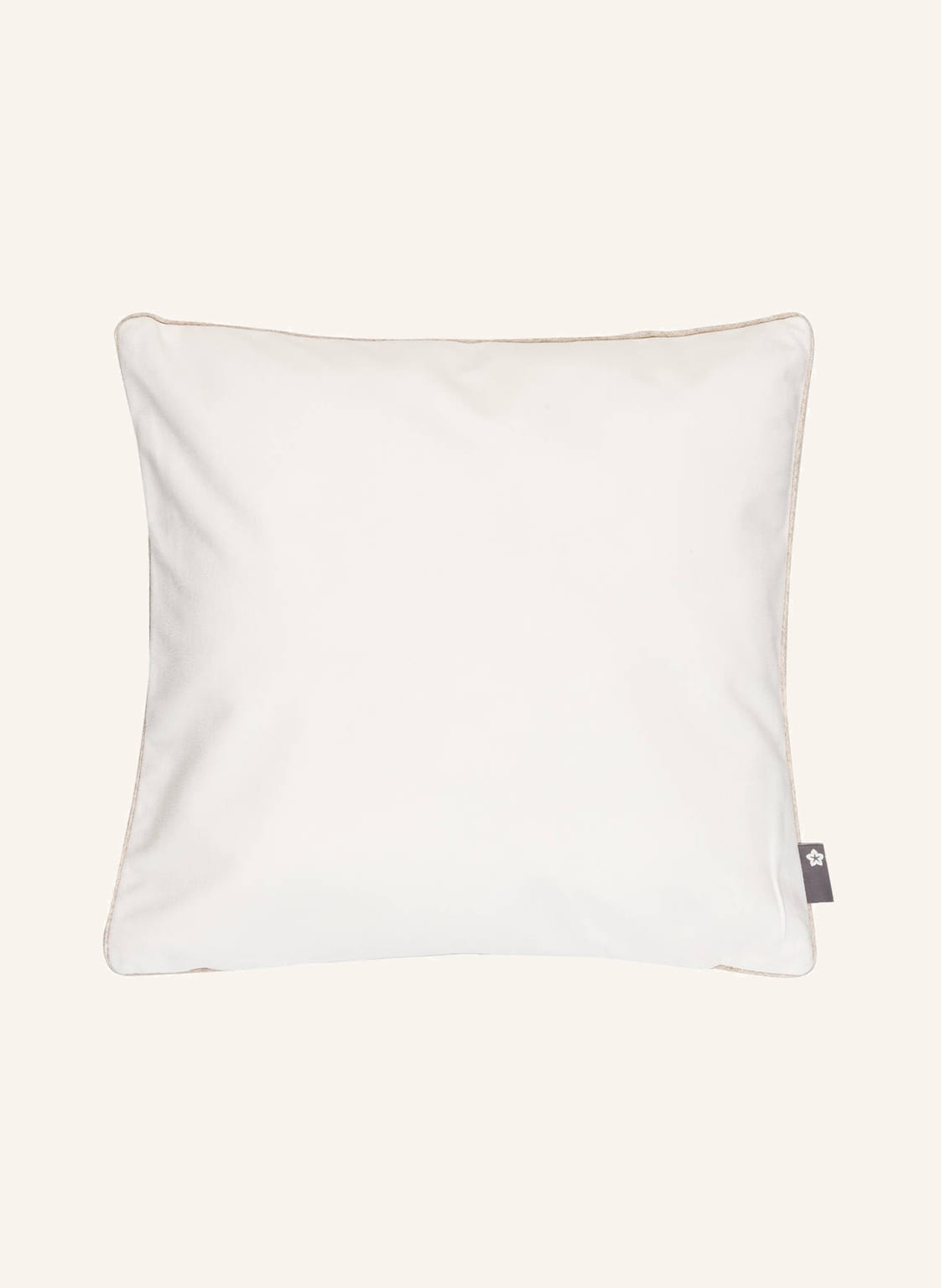 Image of Pichler Samt-Dekokissenhülle Melva weiss