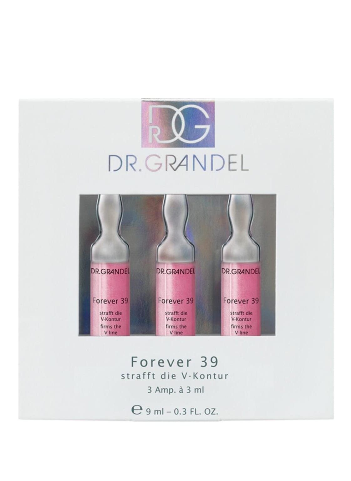 Image of Dr. Grandel Ampoules - Forever 39 Straffende Wirkstoffampulle (3 x 3ml) 9 ml