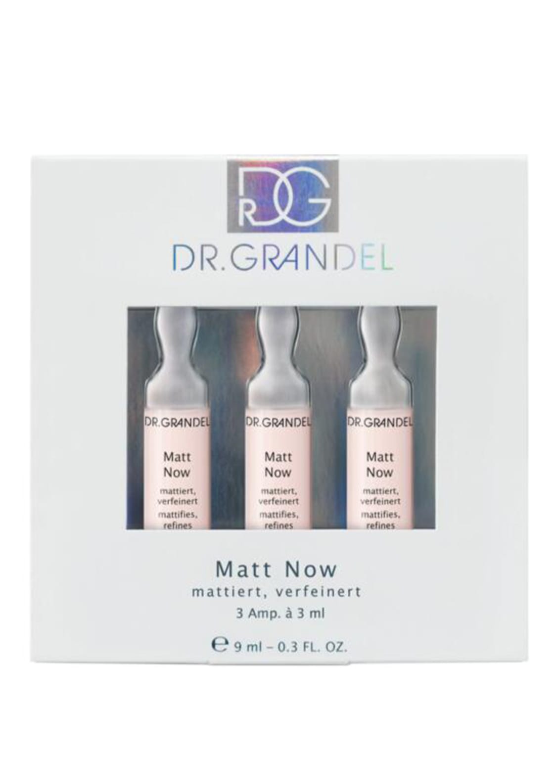 Image of Dr. Grandel Ampoules - Matt Now Mattierende Wirkstoffampulle (3 x 3ml) 9 ml