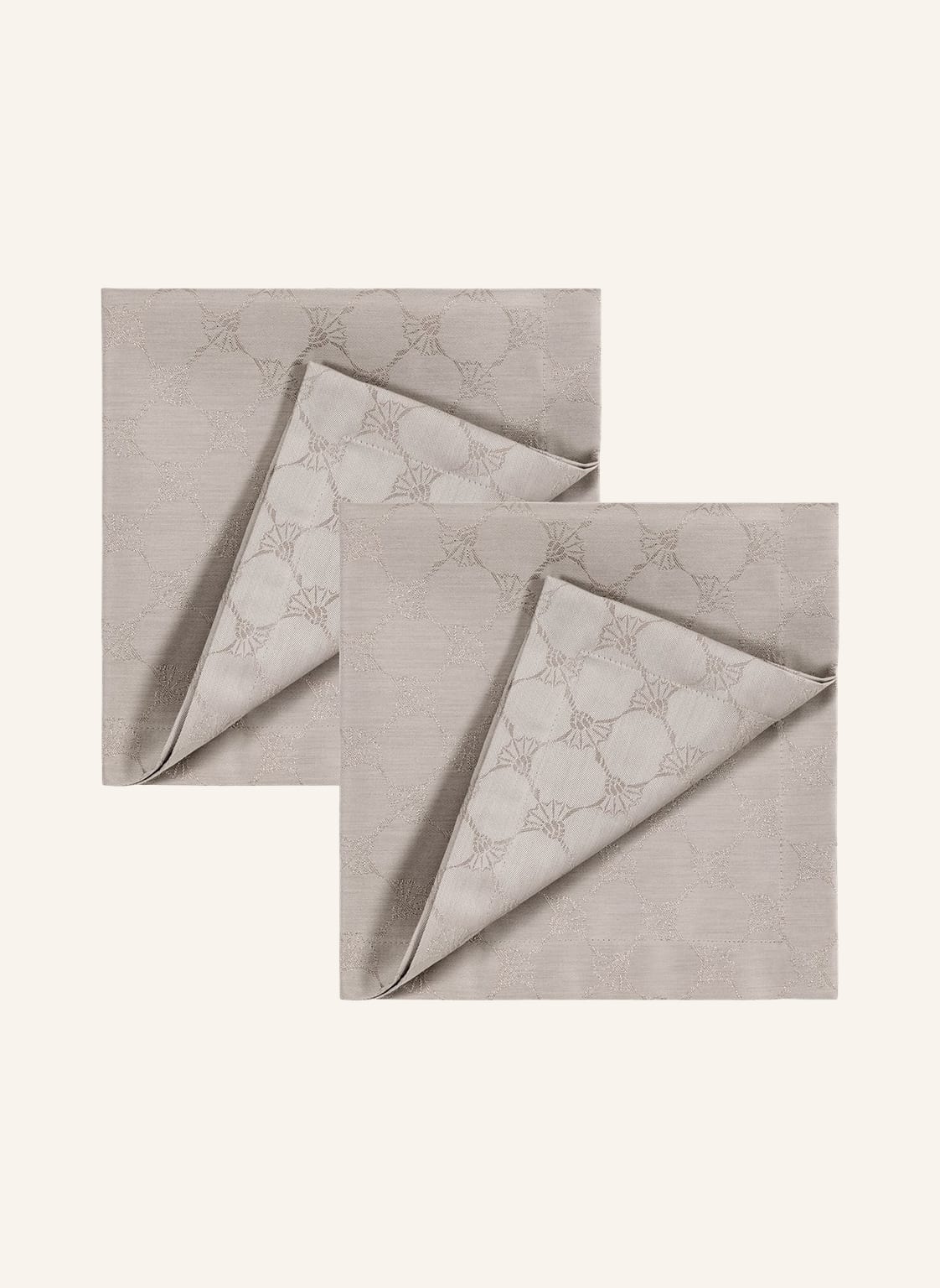 Image of Joop! 2er-Set Servietten Cornflower Allover beige