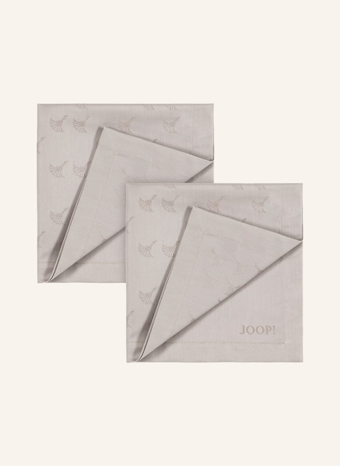 Image of Joop! 2er-Set Servietten Faded Cornflower beige