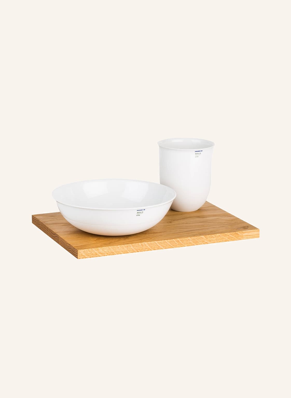 Image of Kpm 3-Tlg. Müsli-Set Lab weiss