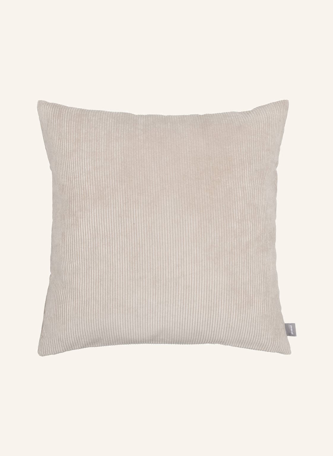 Image of Pad Cord-Dekokissenhülle Casual beige