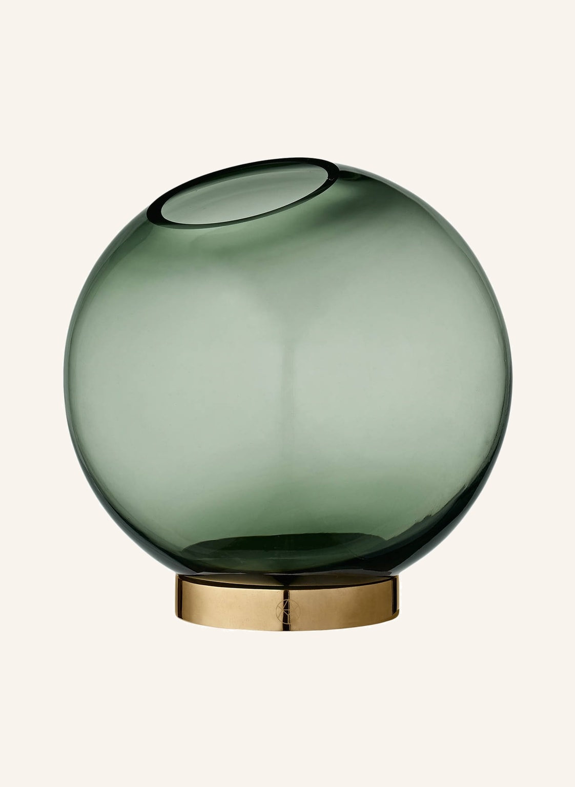 Image of Aytm Vase Globe Medium gruen