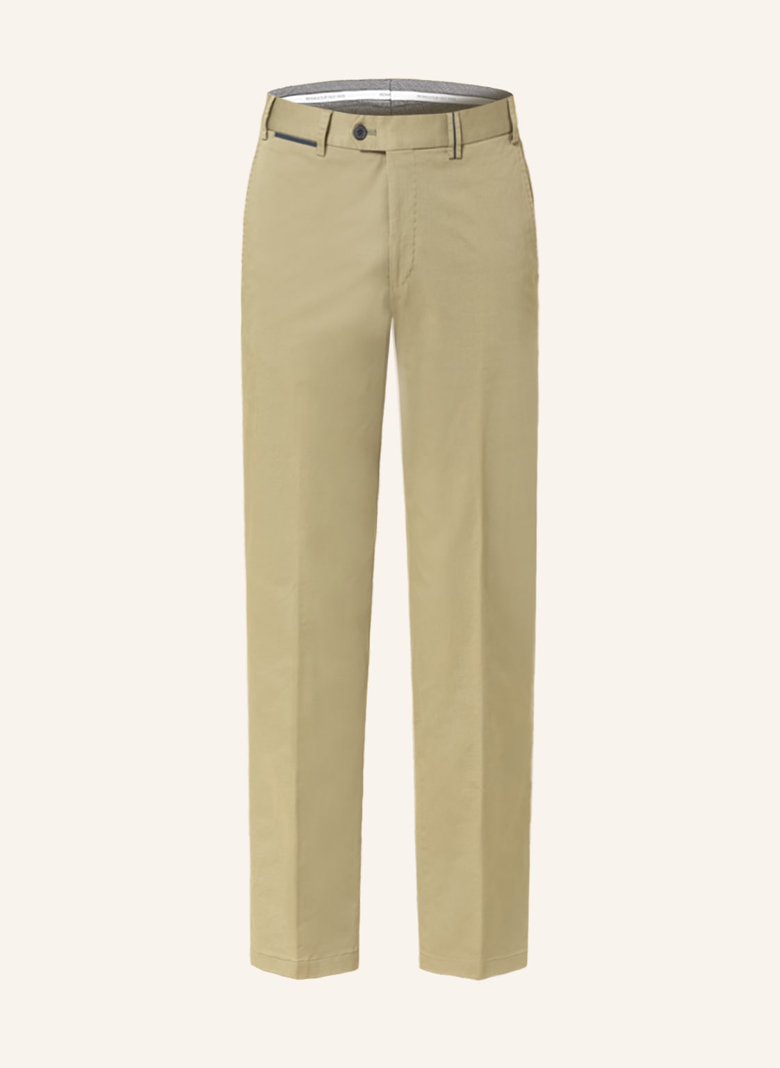 Image of Hiltl Chino Peaker S Contemporary Fit gruen