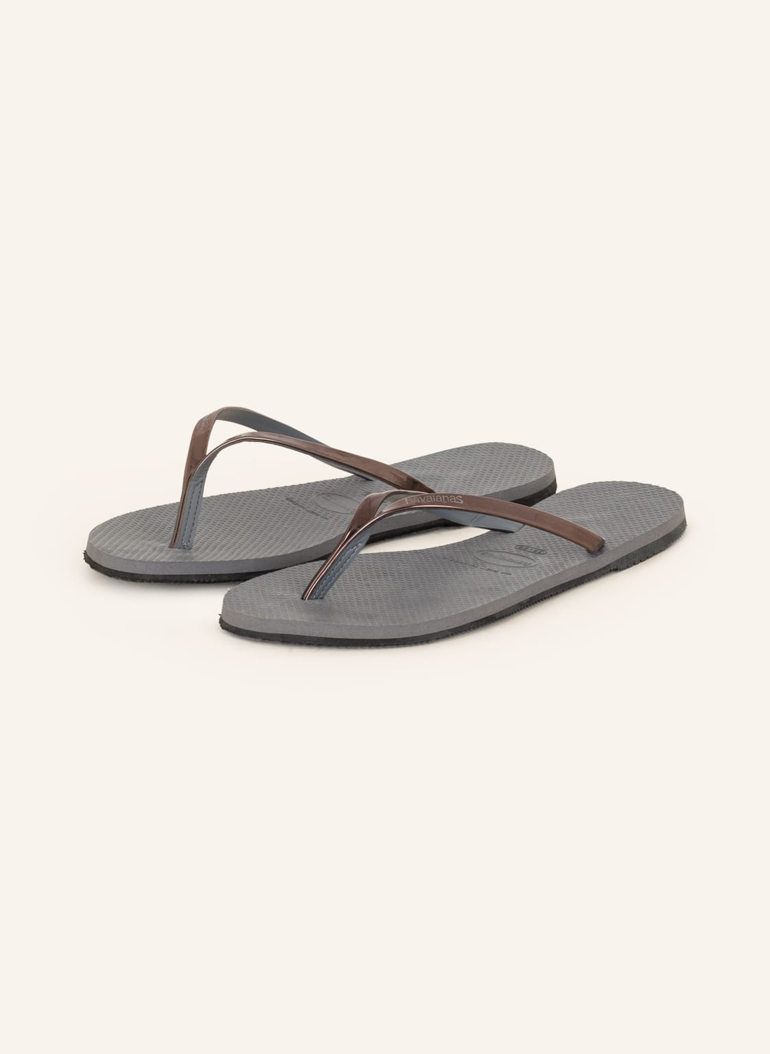 Image of Havaianas Zehentrenner You Metallic grau