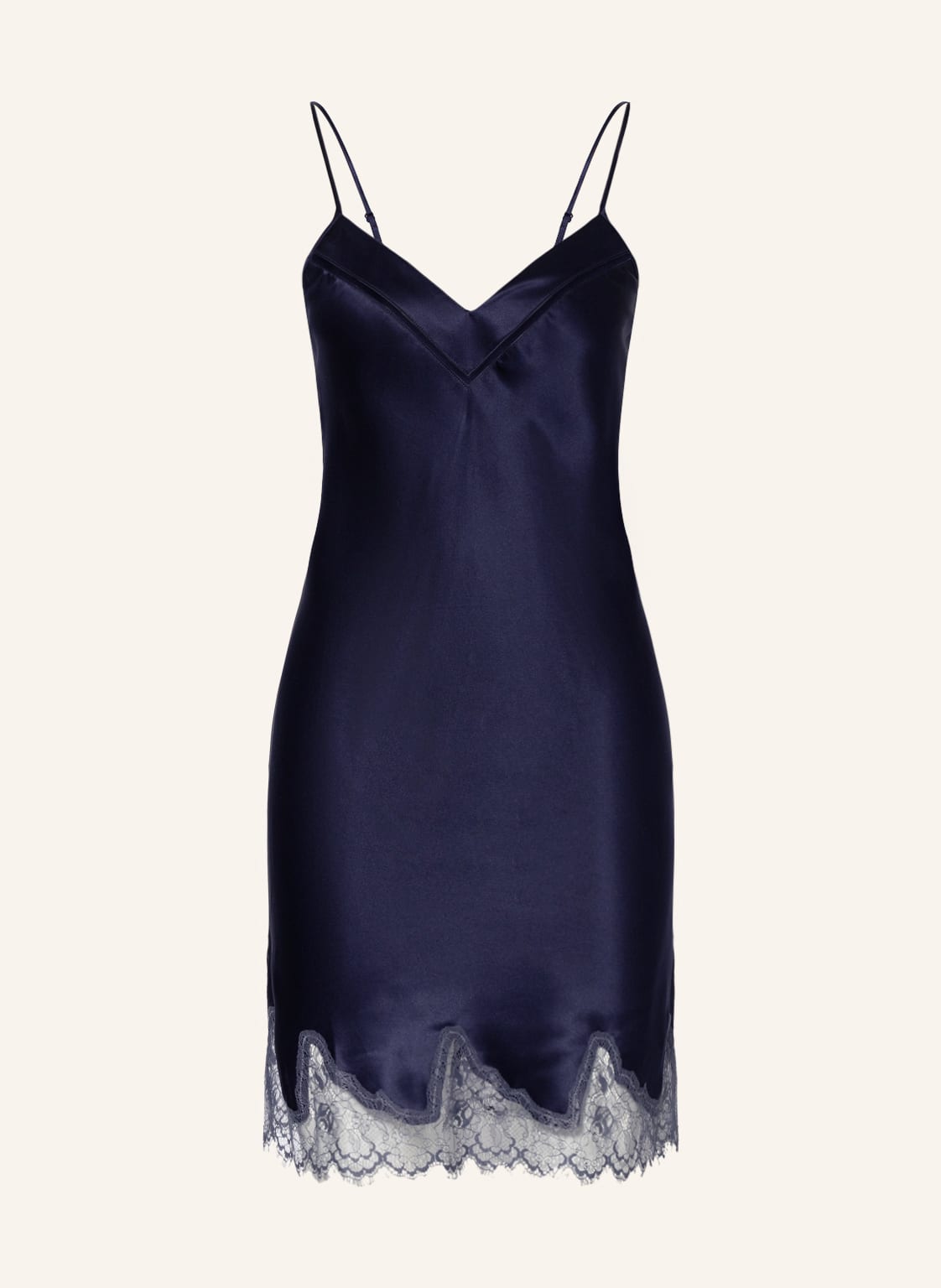 Image of Simone Pérèle Negligé Nocturne Aus Seide blau