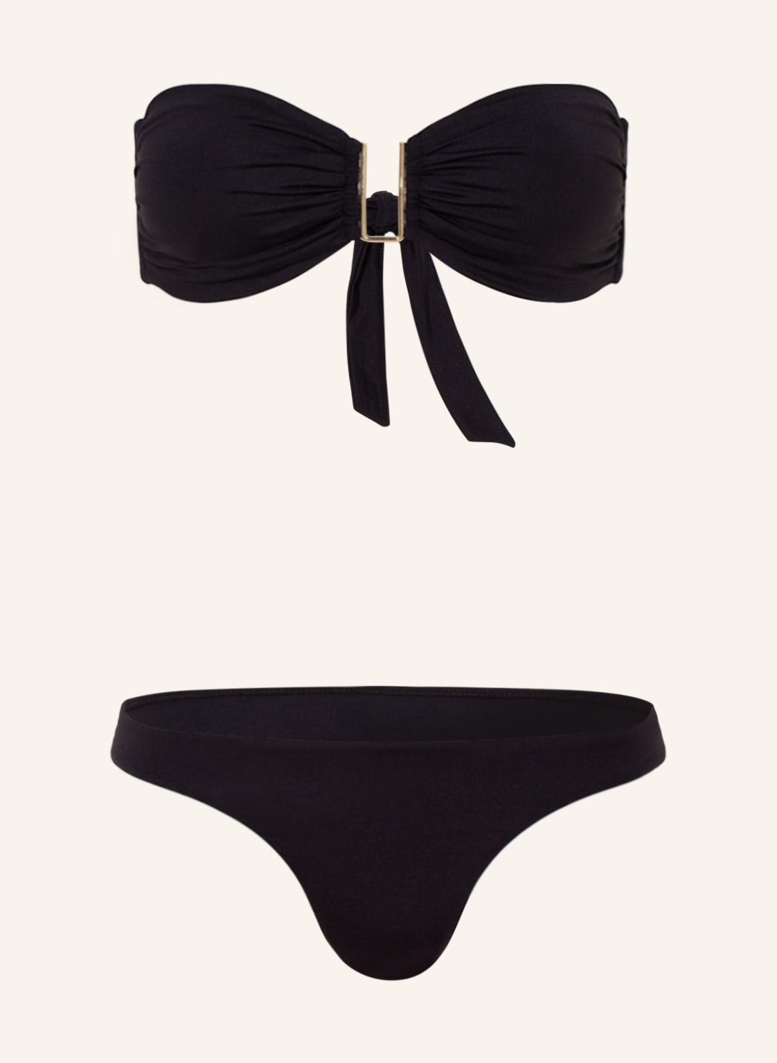 Image of Melissa Odabash Bandeau-Bikini Barcelona schwarz