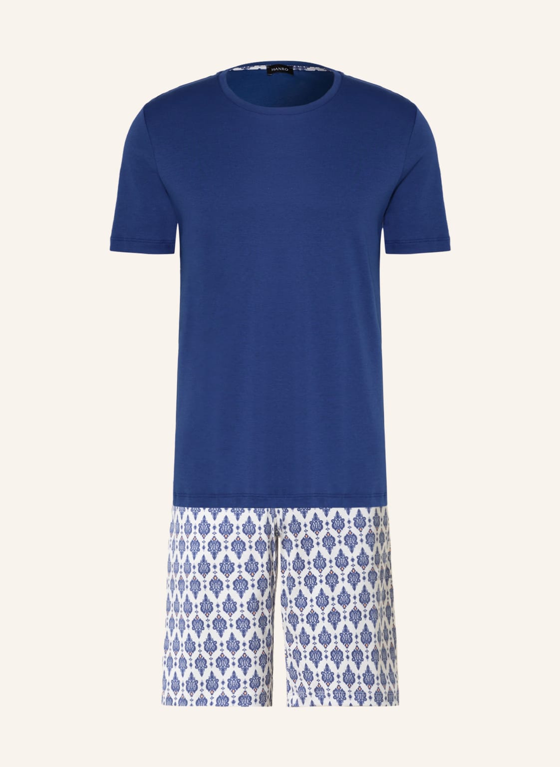 Image of Hanro Shorty-Schlafanzug Night & Day schwarz