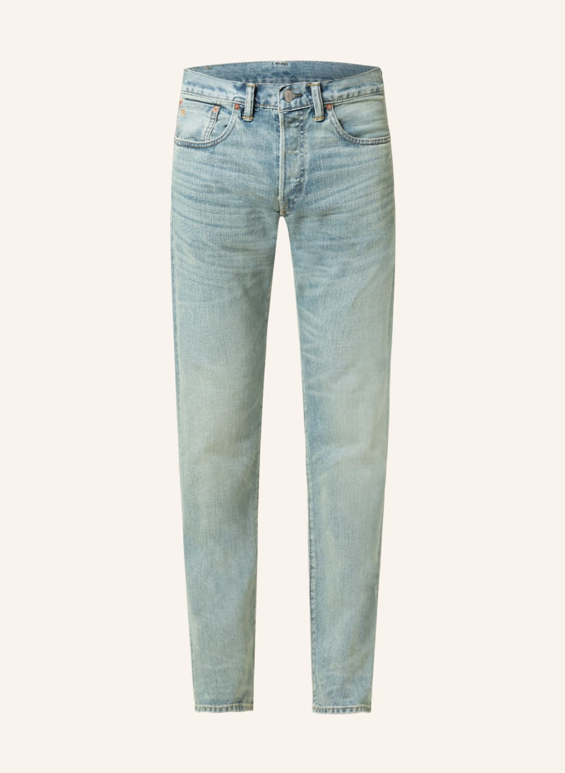 Image of Rrl Jeans Slim Fit blau