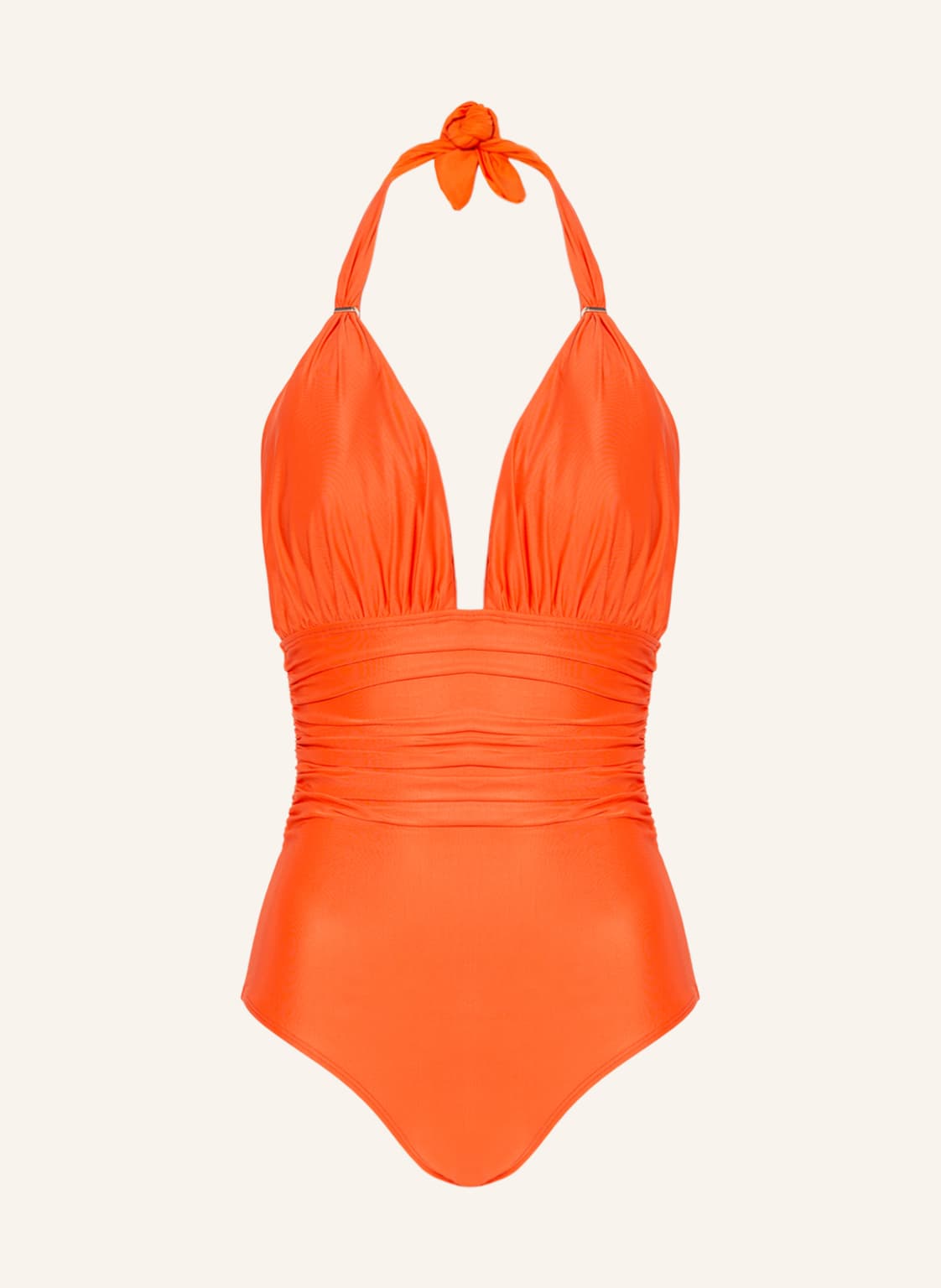 Image of Lenny Niemeyer Neckholder-Badeanzug orange