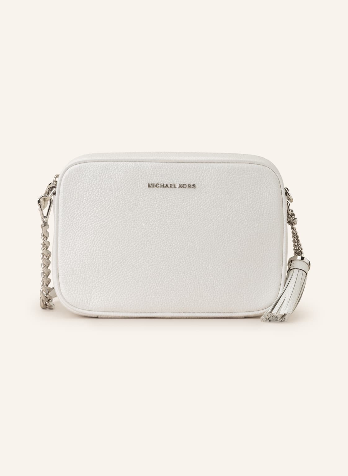 Image of Michael Kors Umhängetasche Jet Set weiss