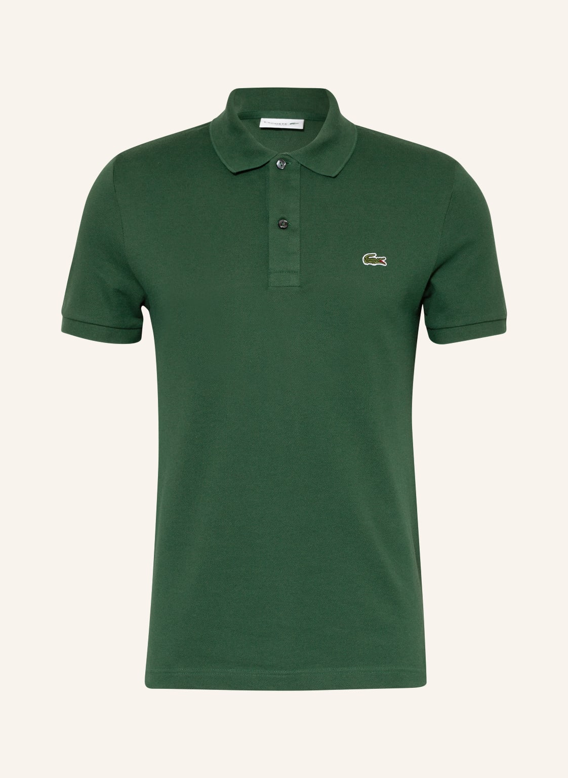 Image of Lacoste Piqué-Poloshirt Slim Fit gruen