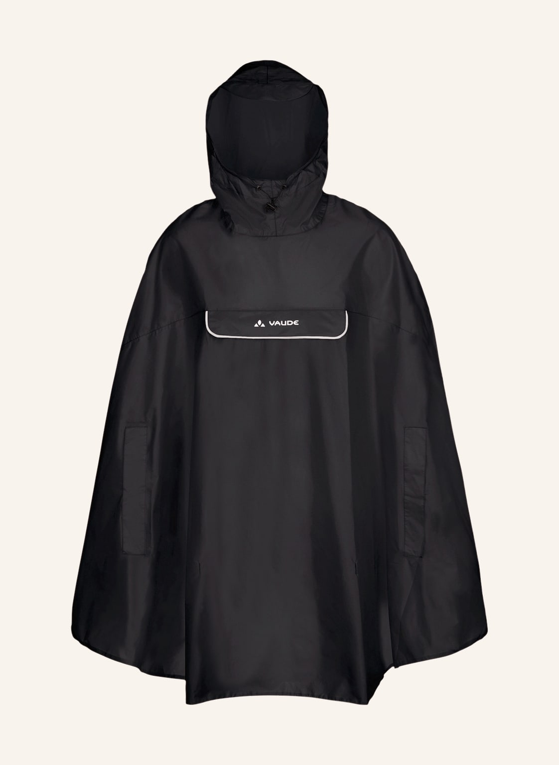 Image of Vaude Regenponcho Valdipino schwarz