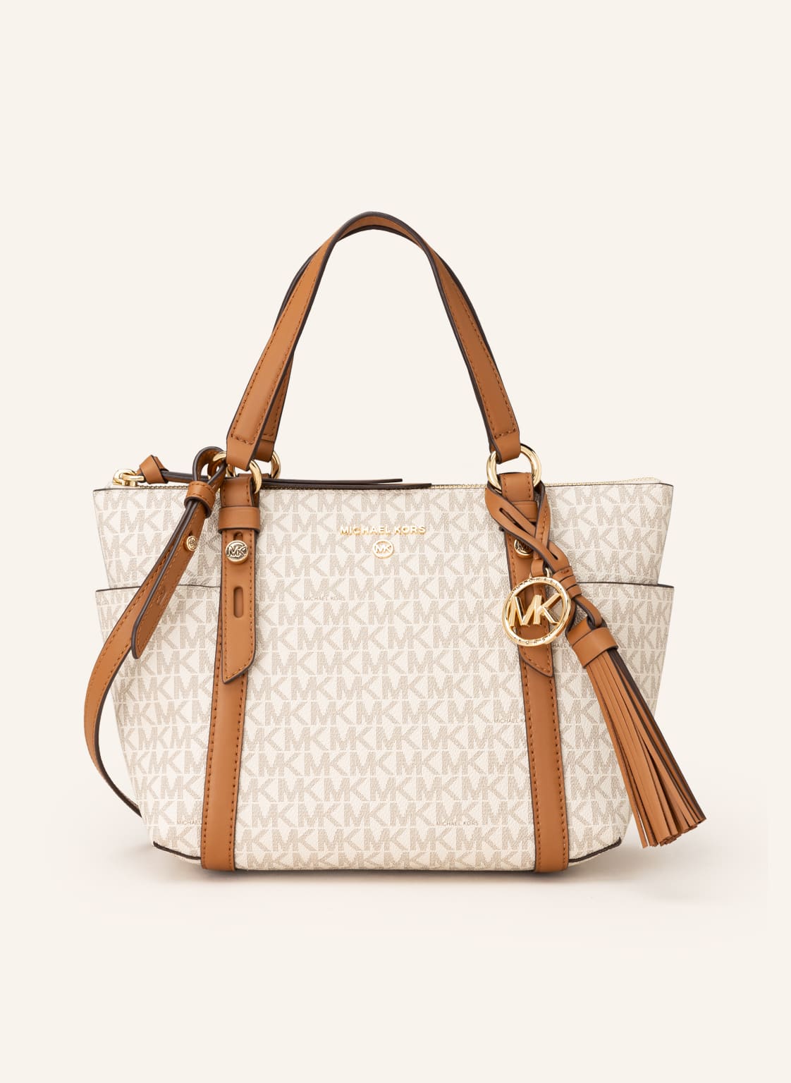 Image of Michael Kors Handtasche beige