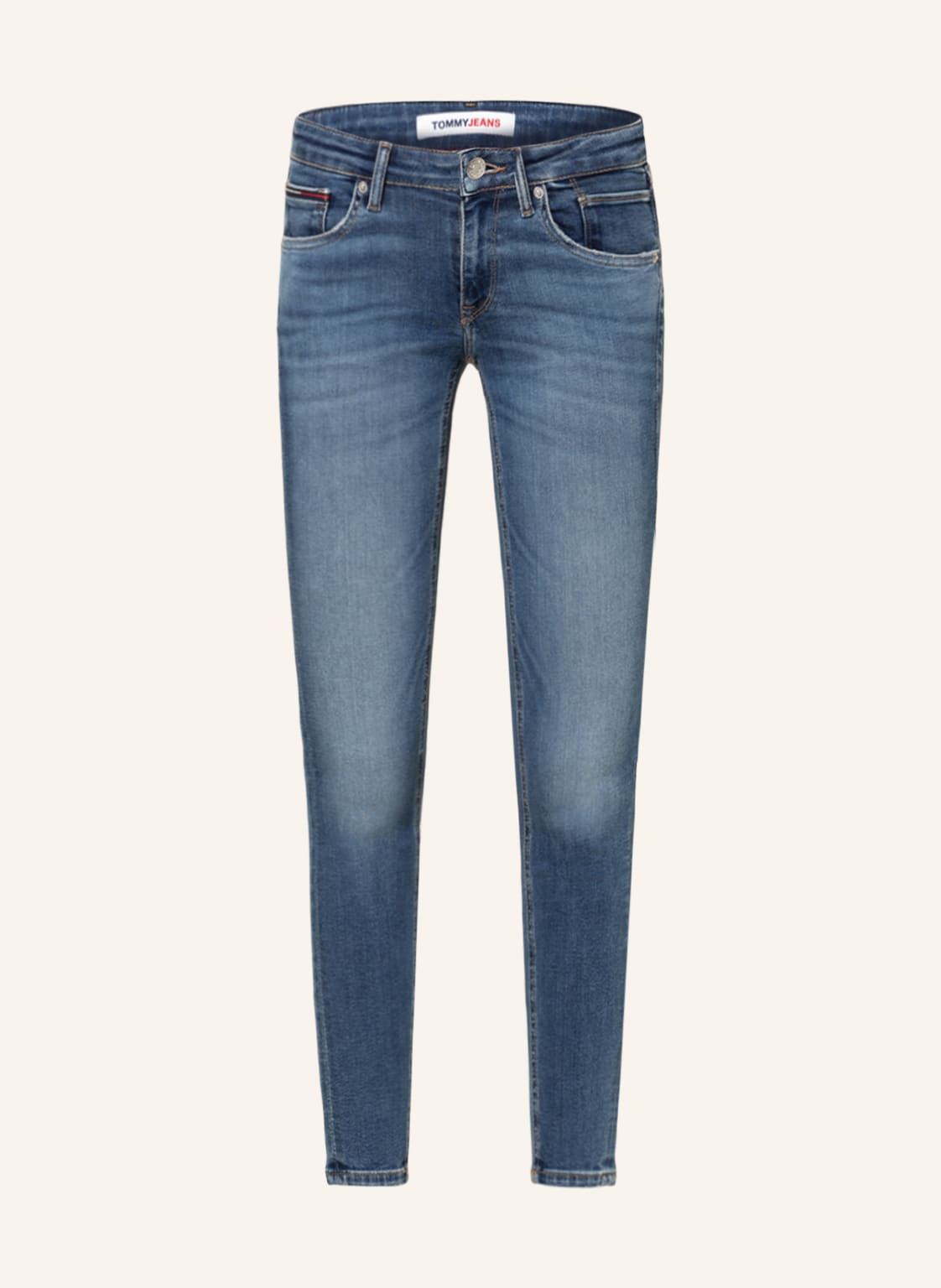 Image of Tommy Jeans Skinny Jeans Scarlett blau