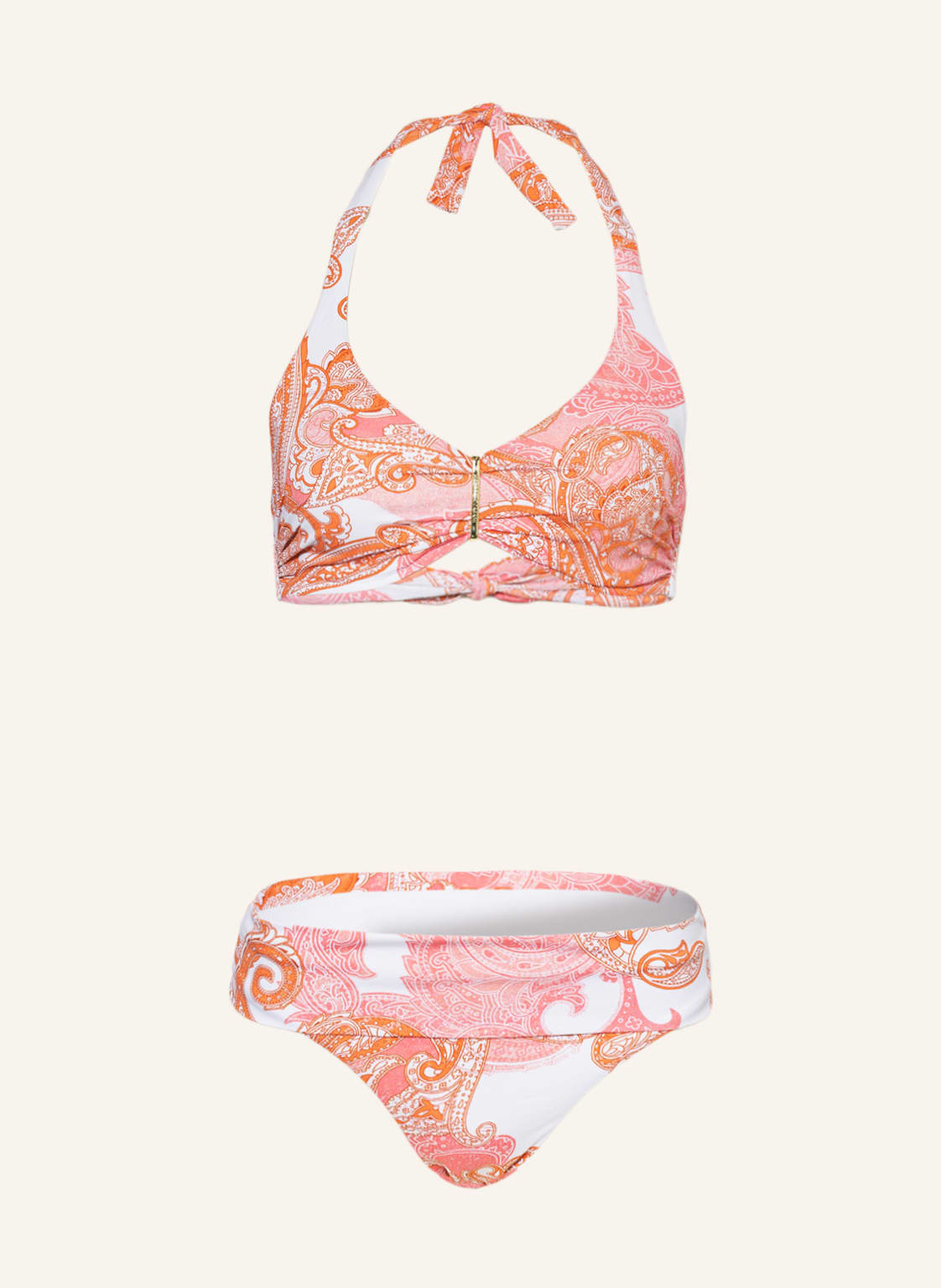 Image of Melissa Odabash Neckholder-Bikini Provence rosa