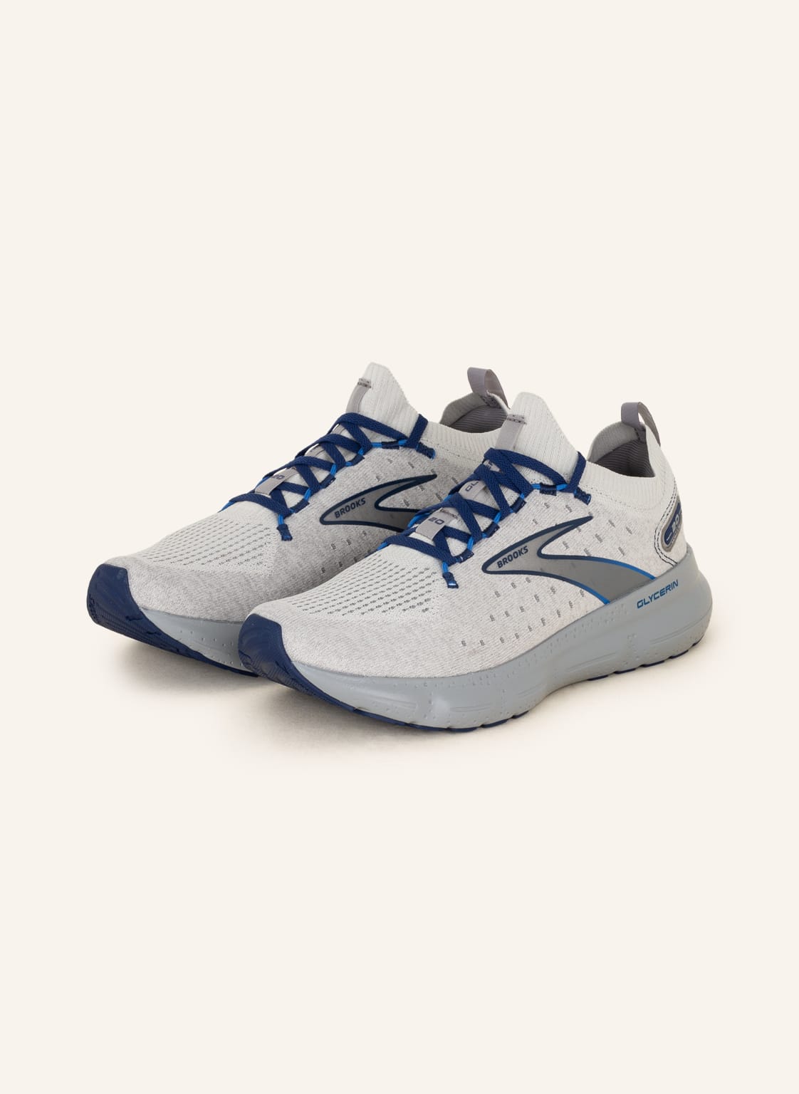 Image of Brooks Laufschuhe Glycerin Stealthfit 20 grau