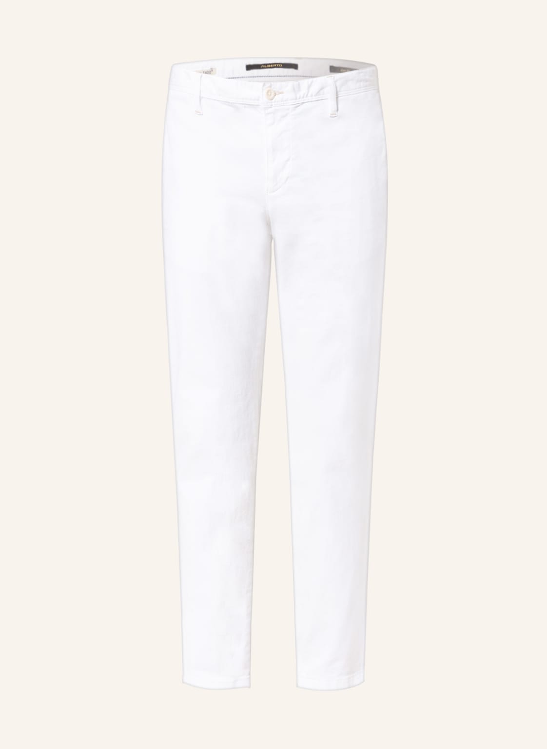 Image of Alberto Chino Rob Slim Fit weiss