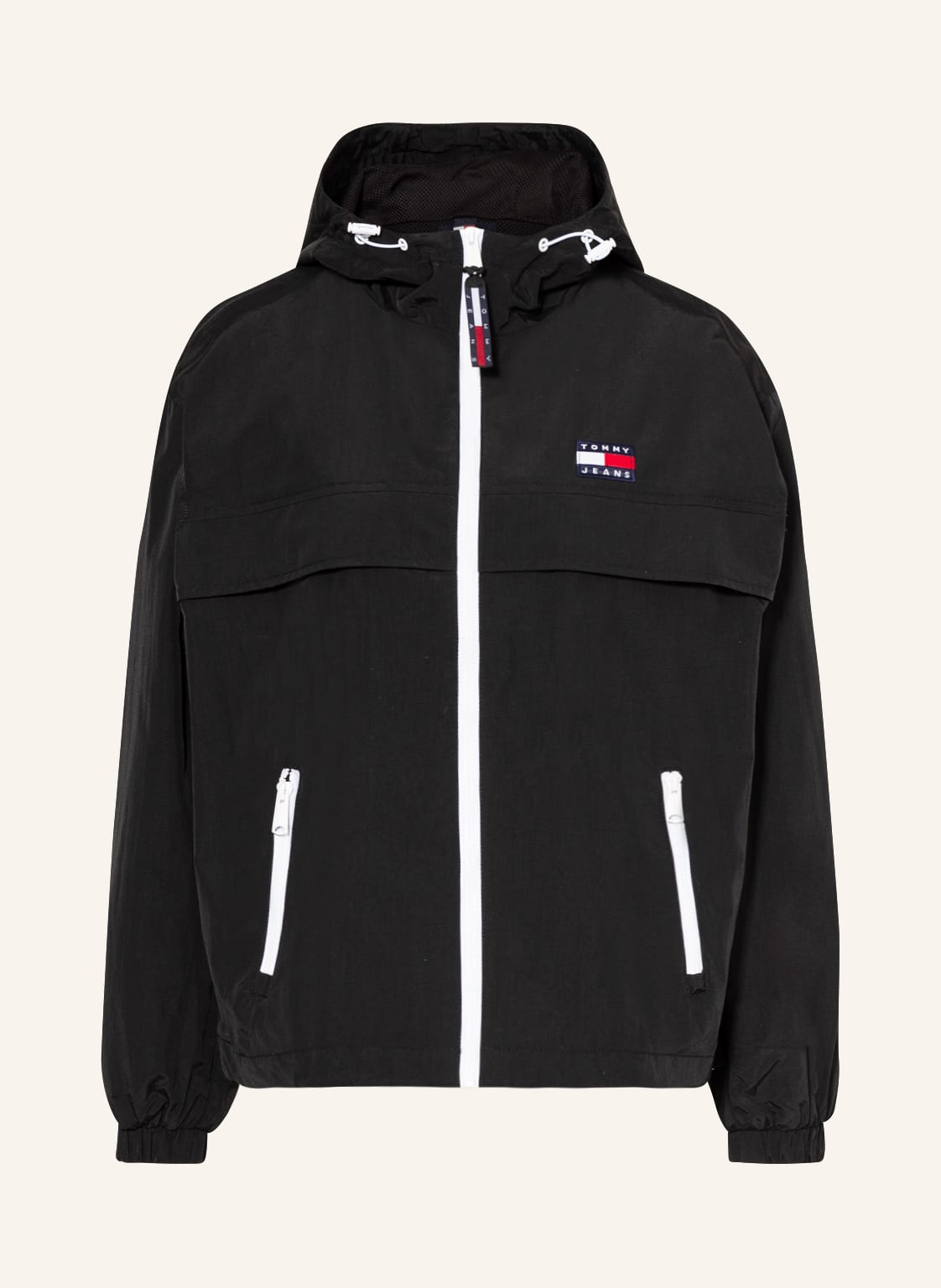 Image of Tommy Jeans Jacke The Chicago Windbreaker schwarz