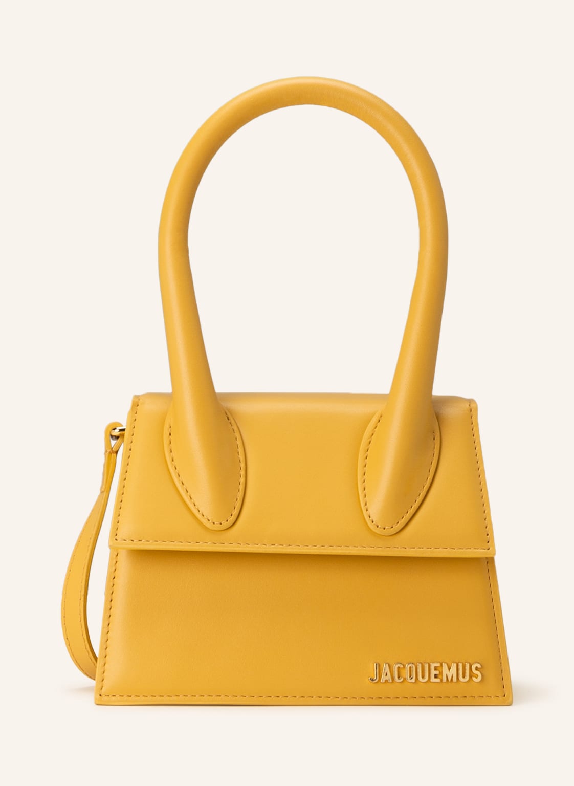 Image of Jacquemus Handtasche Le Chiquito Moyen gelb