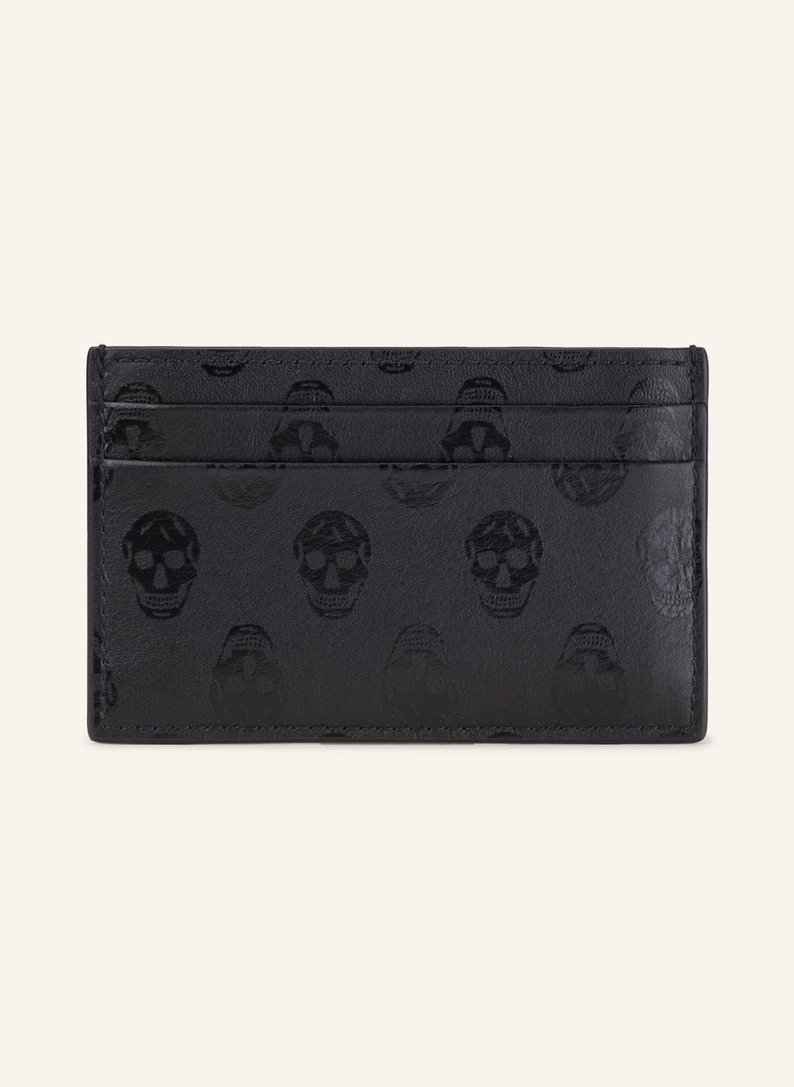 Image of Alexander Mcqueen Kartenetui schwarz