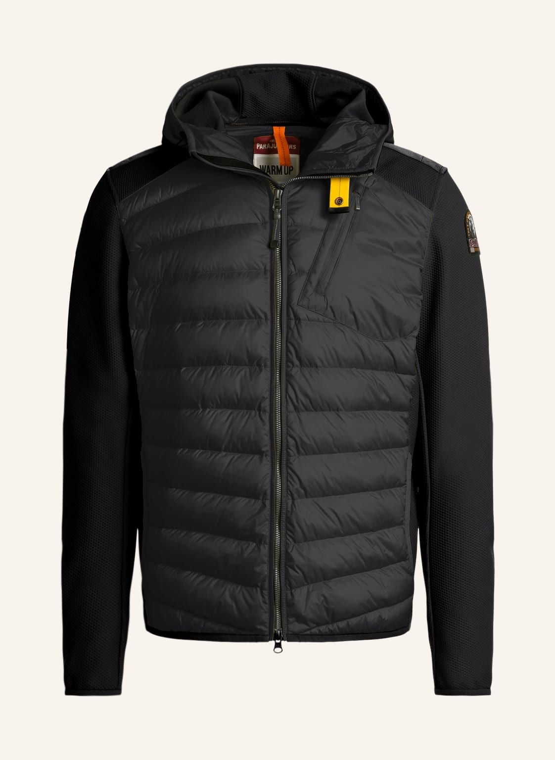 Image of Parajumpers Jacke Nolan Im Materialmix schwarz