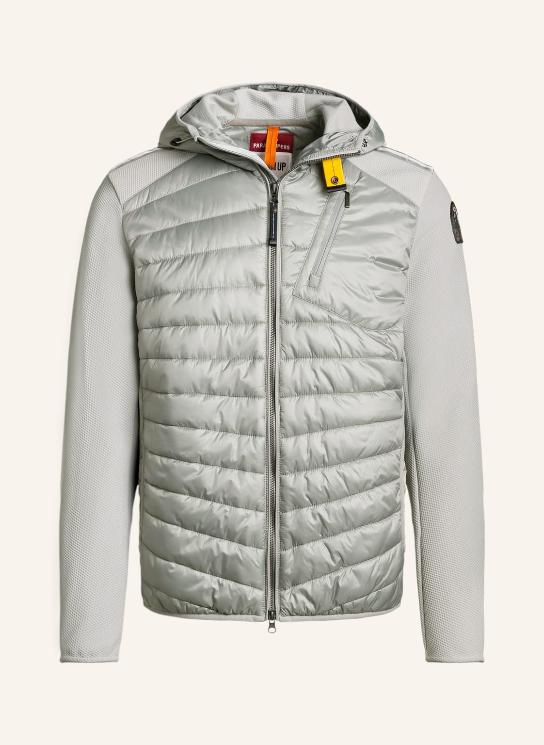 Image of Parajumpers Jacke Nolan Im Materialmix grau