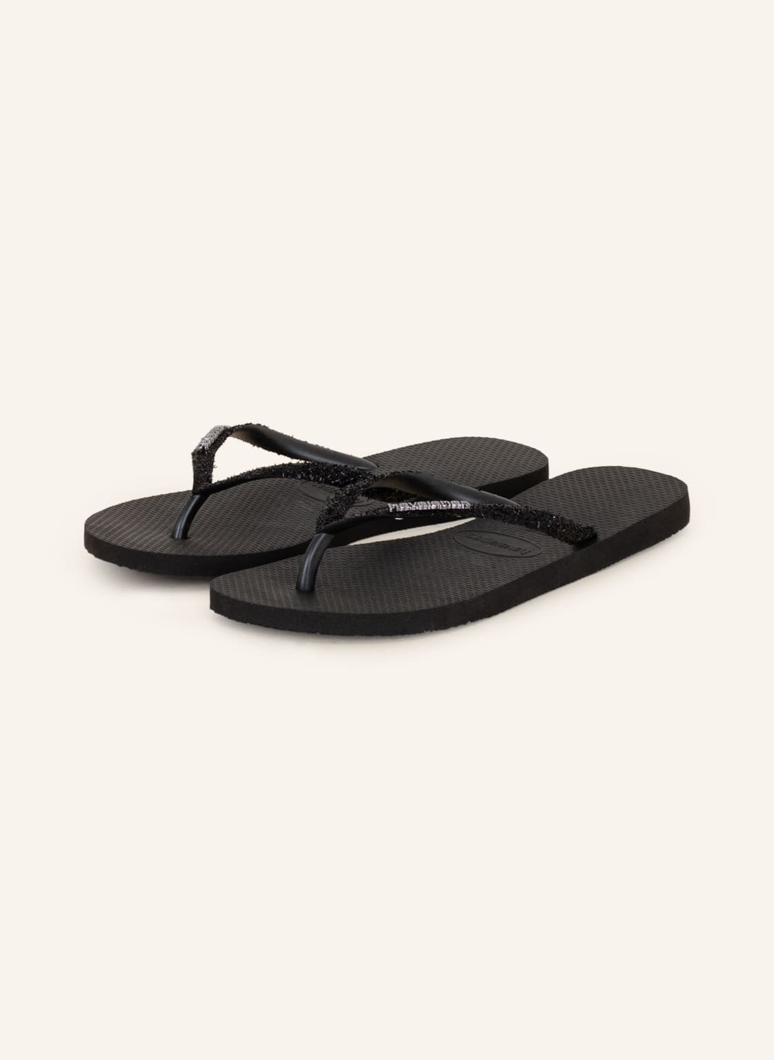 Image of Havaianas Zehentrenner Slim Glitter Ii schwarz