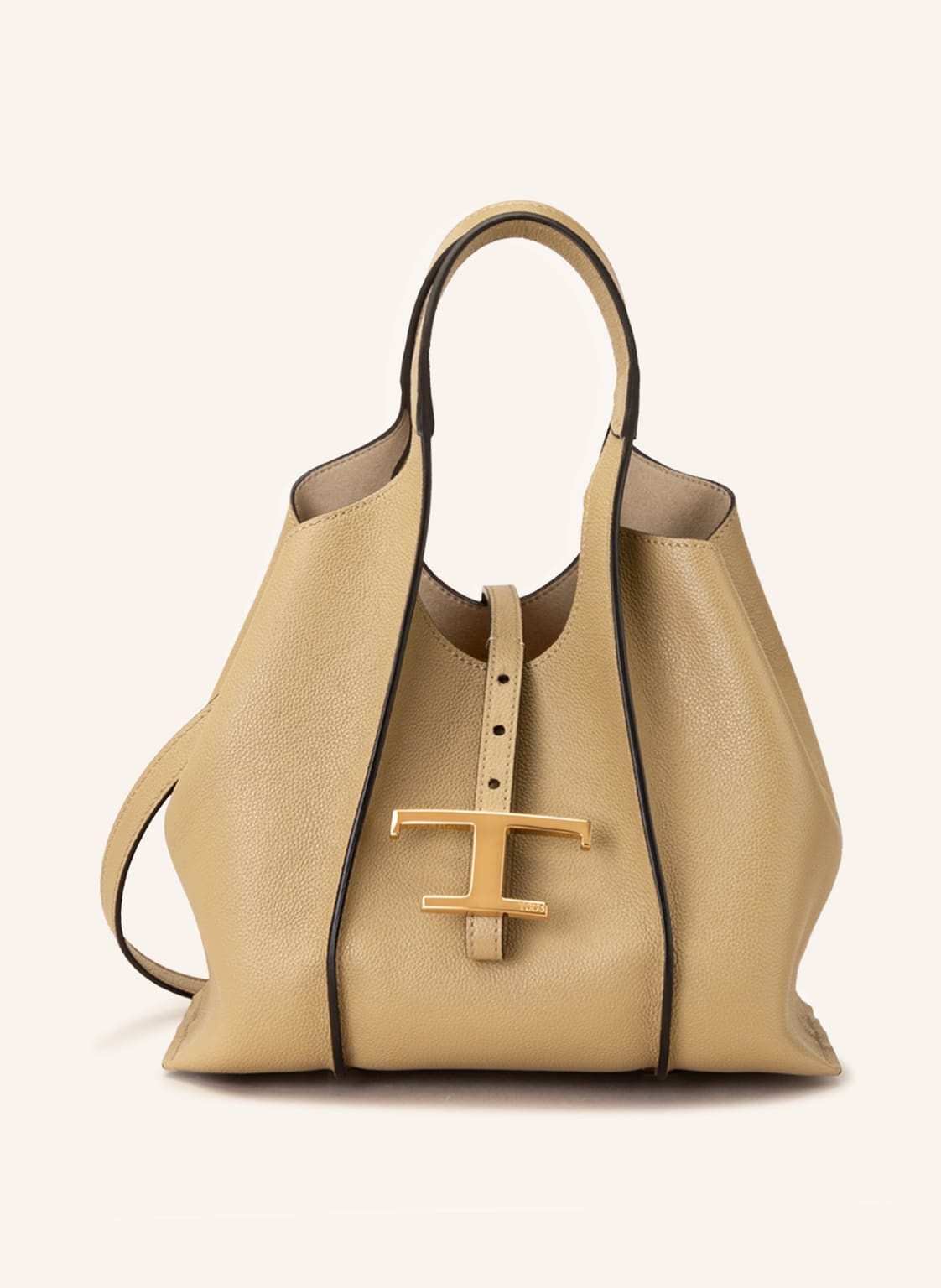 Image of Tod's Handtasche Timeless Mini Mit Pouch beige