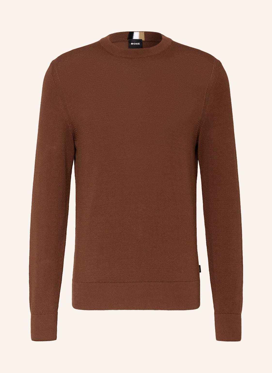 Image of Boss Pullover Ecaio braun