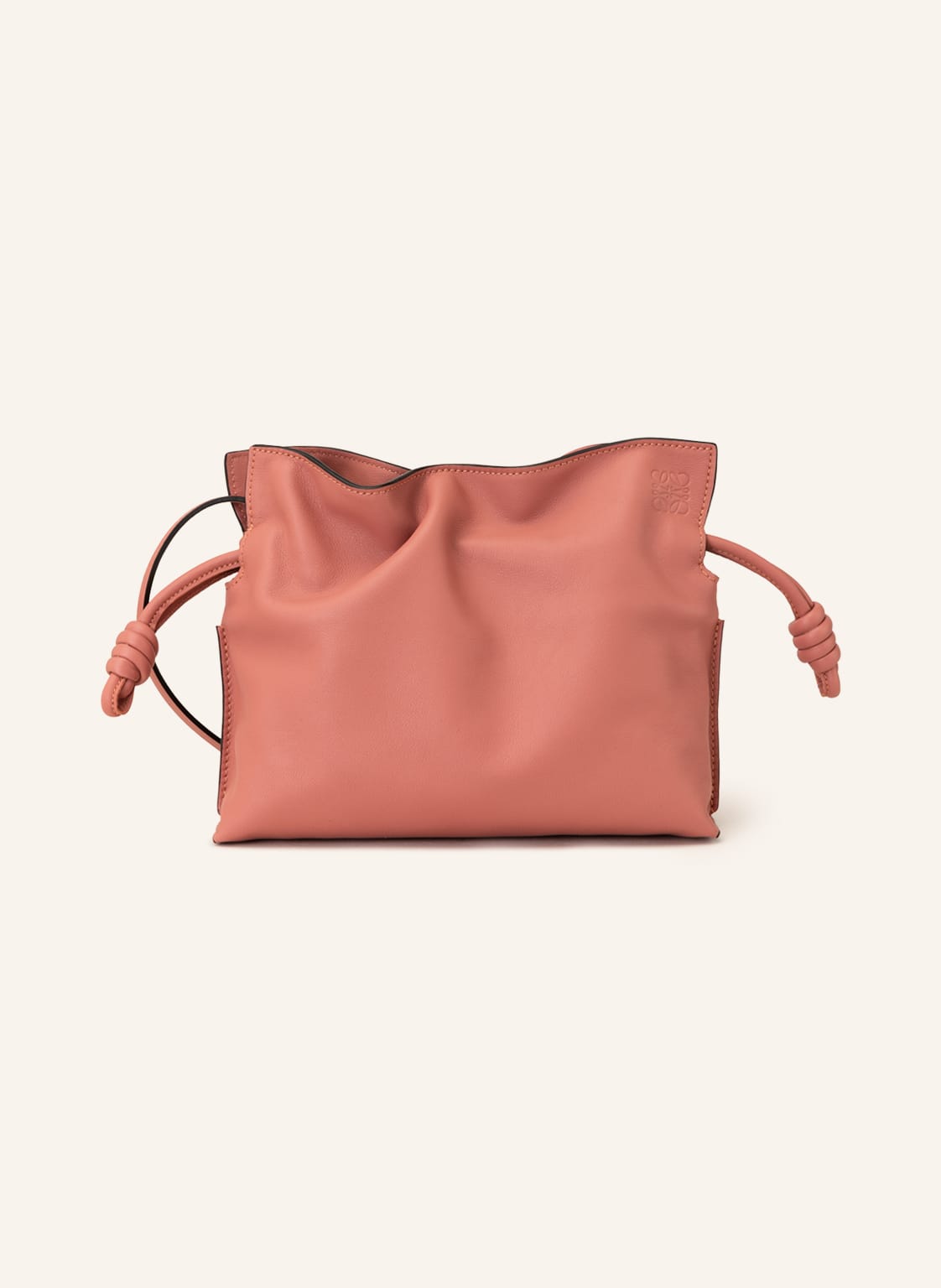 Image of Loewe Clutch Flamenco Mini rosa