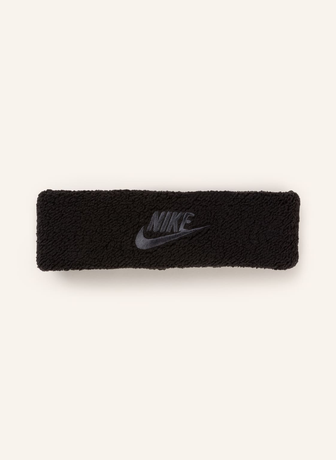 Image of Nike Stirnband Aus Fleece schwarz