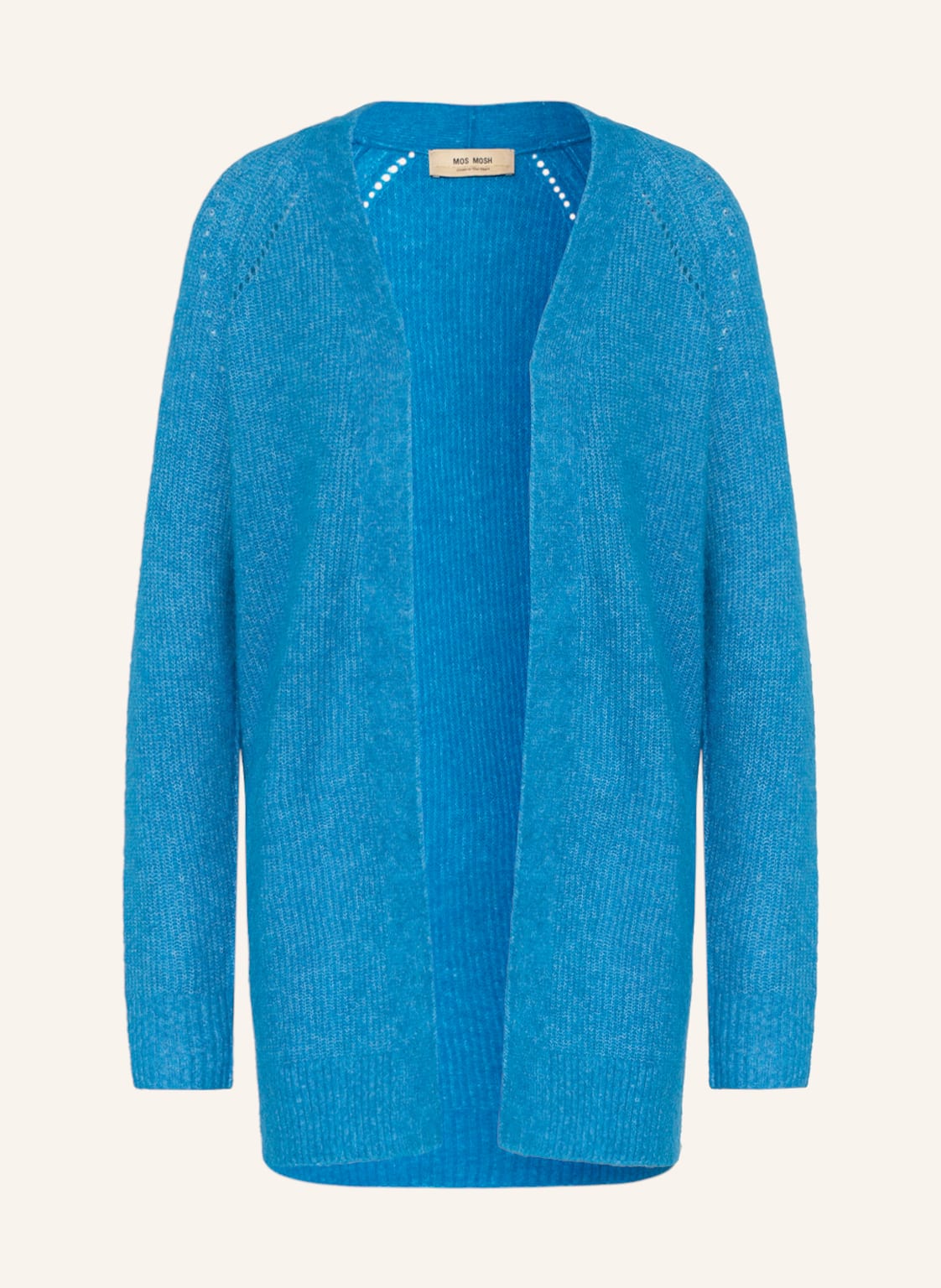 Image of Mos Mosh Strickhülle Thora Mit Alpaka blau