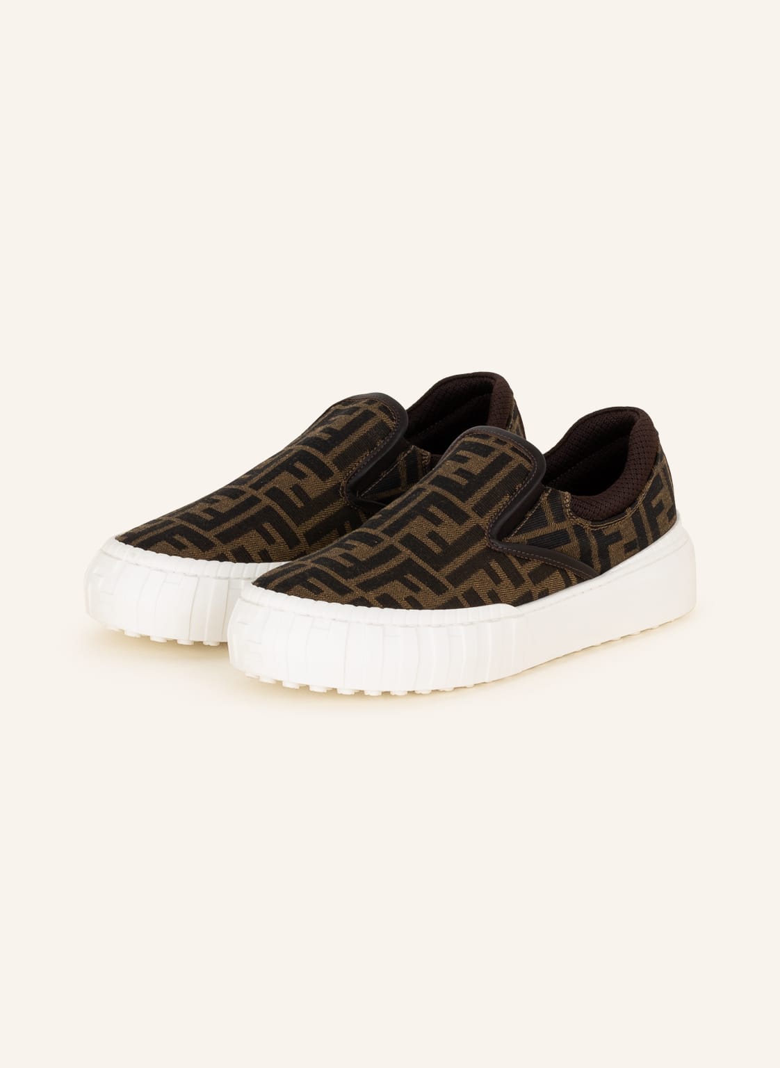 Image of Fendi Slip-On-Sneaker schwarz