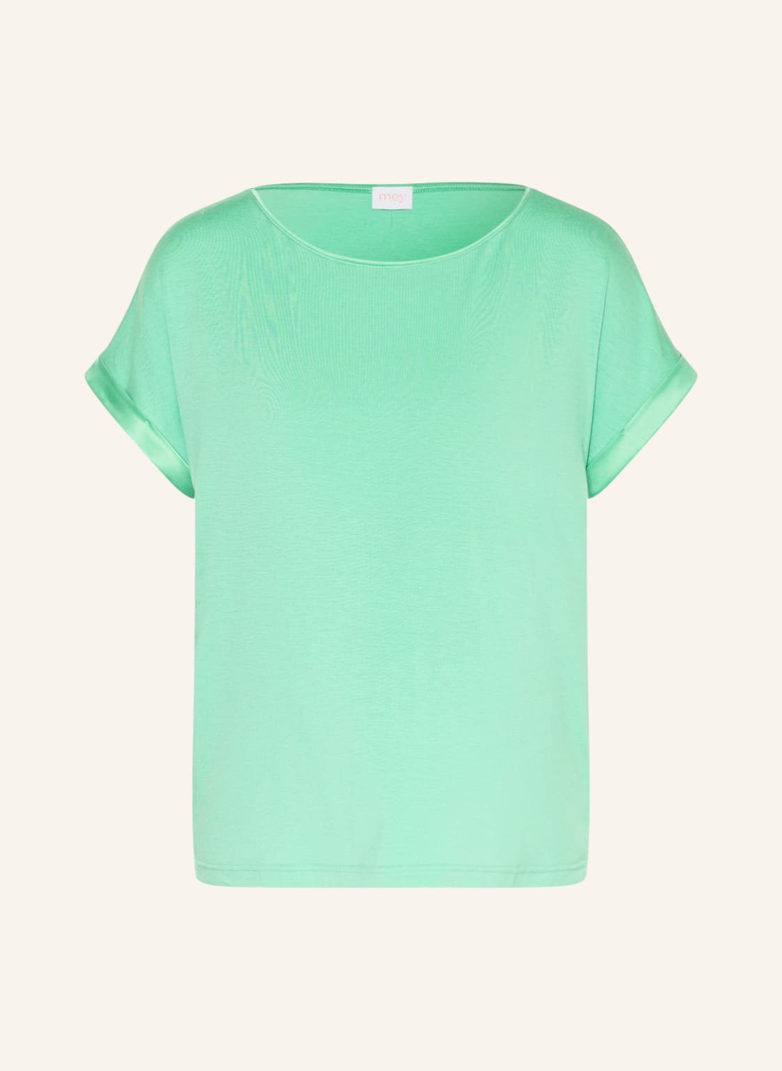 Image of Mey Schlafshirt Serie Alena gruen