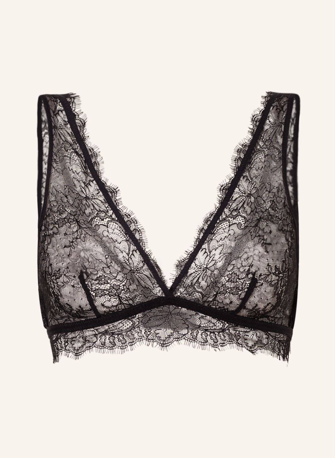 Image of Love Stories Triangel-Bh Cherie schwarz