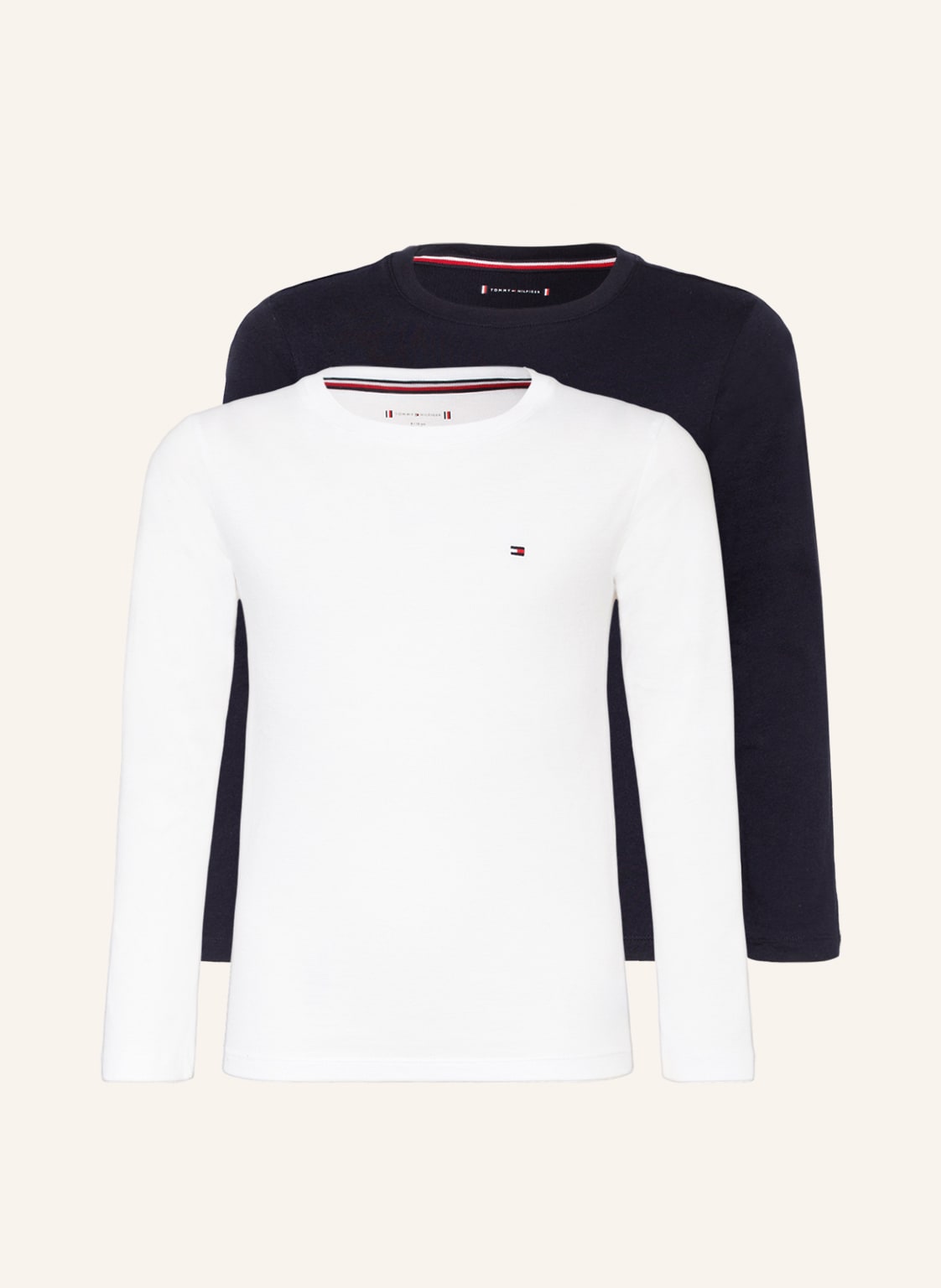 Image of Tommy Hilfiger 2er-Pack Longsleeve blau