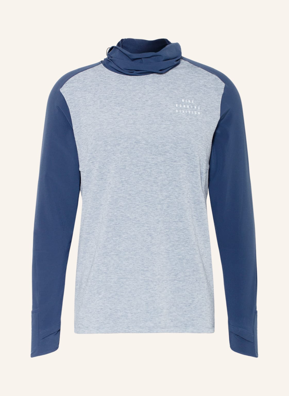 Image of Nike Laufshirt Therma-Fit Run Division Sphere blau