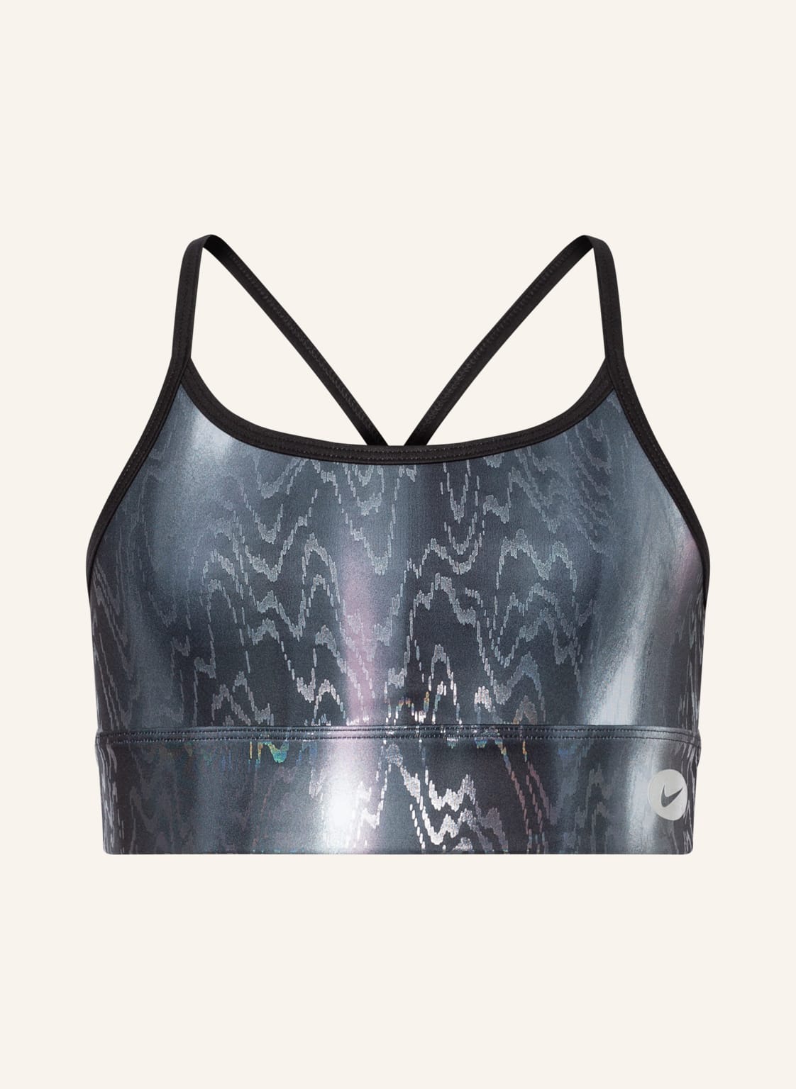 Image of Nike Sport-Bh Dri-Fit Indy Icon Clash schwarz