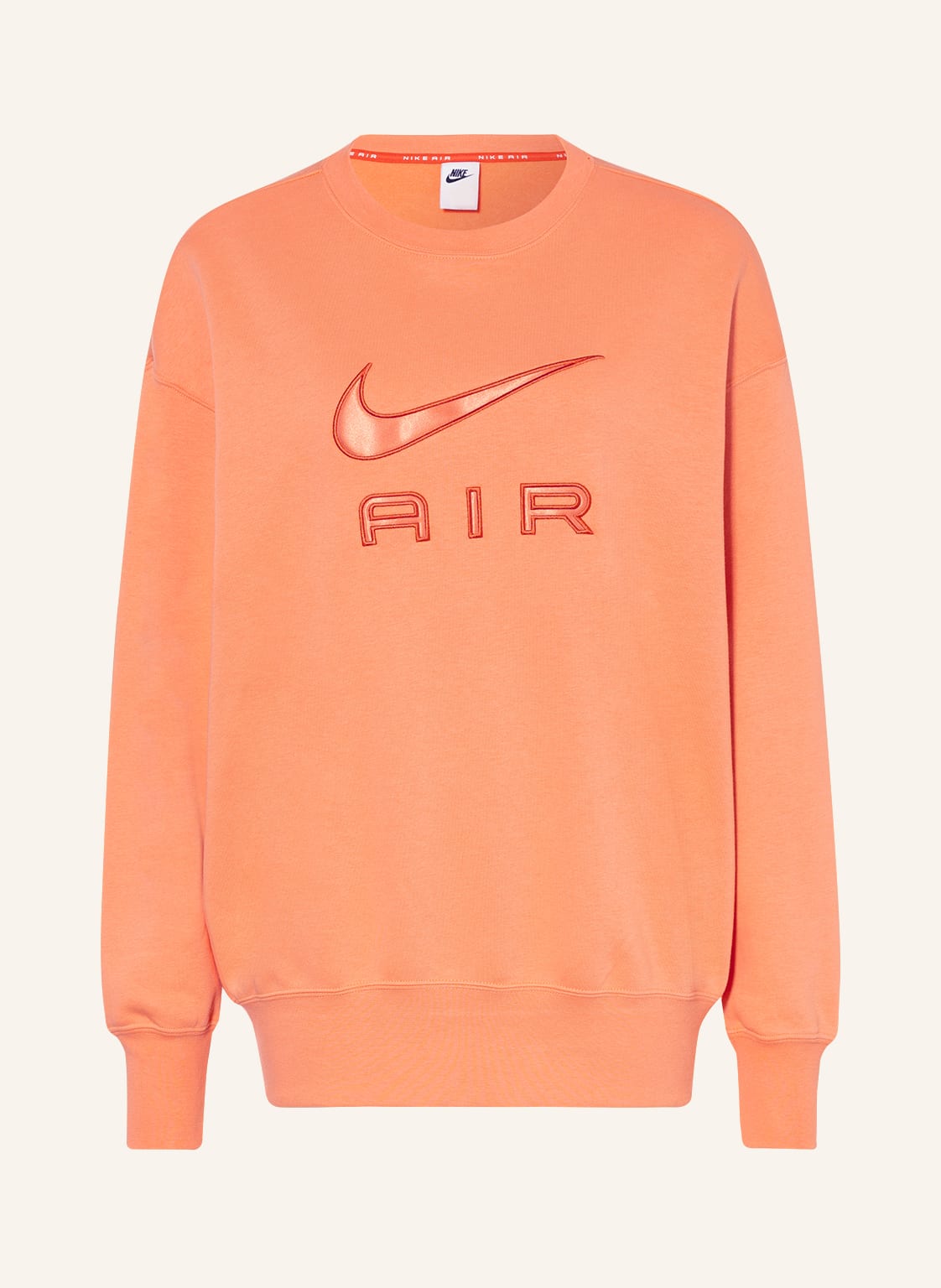 Image of Nike Sweatshirt Air orange