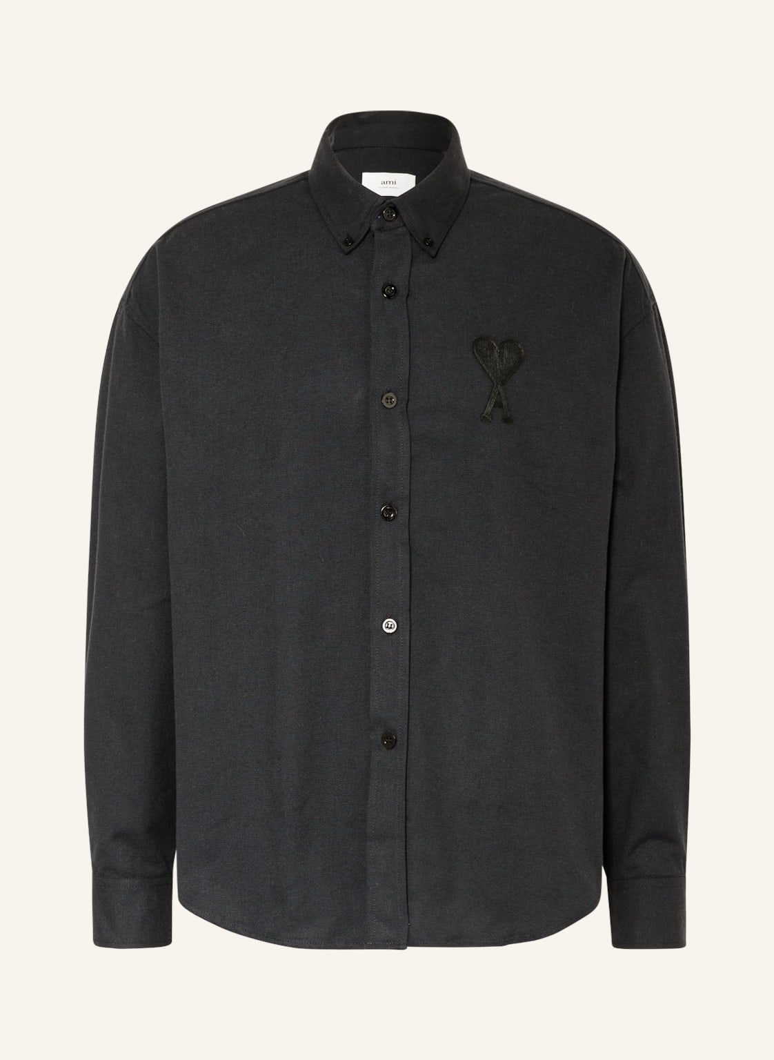 Image of Ami Paris Hemd Comfort Fit schwarz