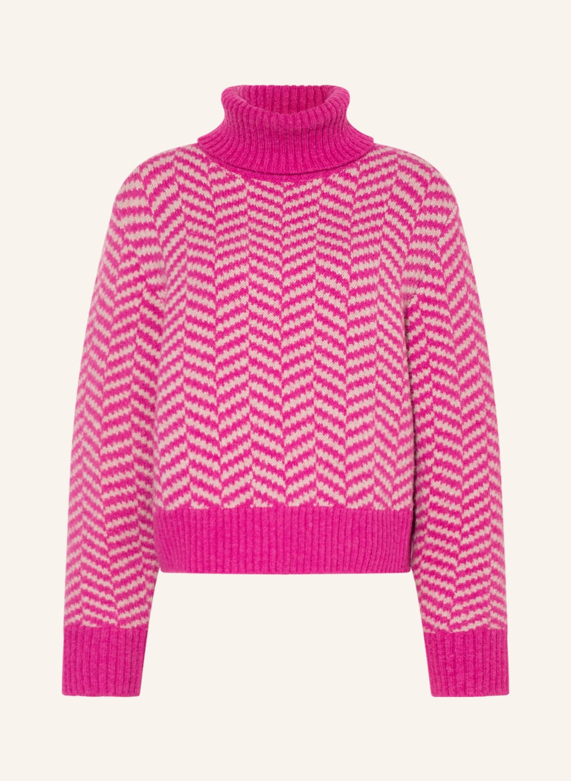 Image of Mos Mosh Rollkragenpullover Aidy pink