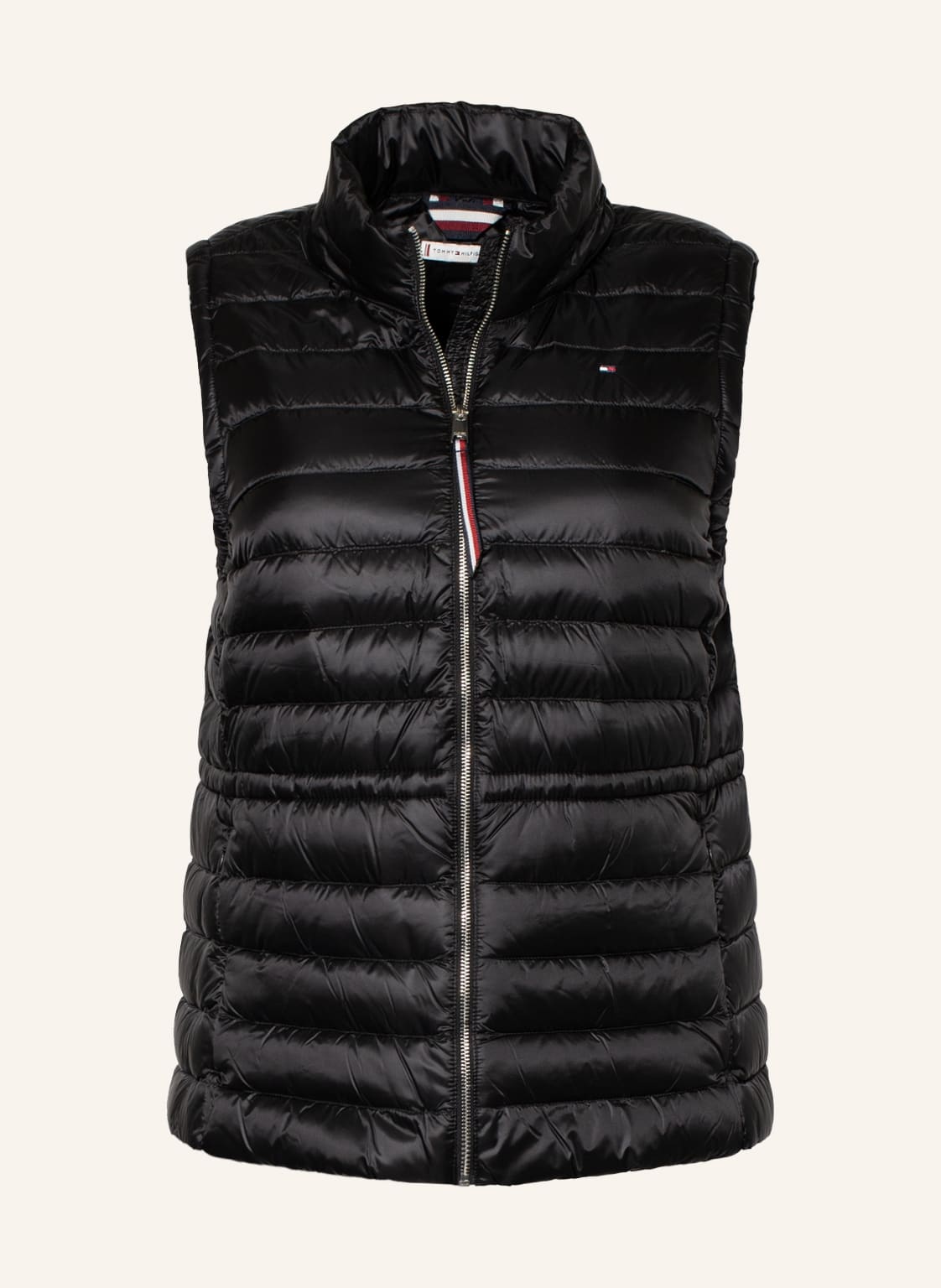 Image of Tommy Hilfiger Daunenweste Mit Abnehmbarer Kapuze schwarz