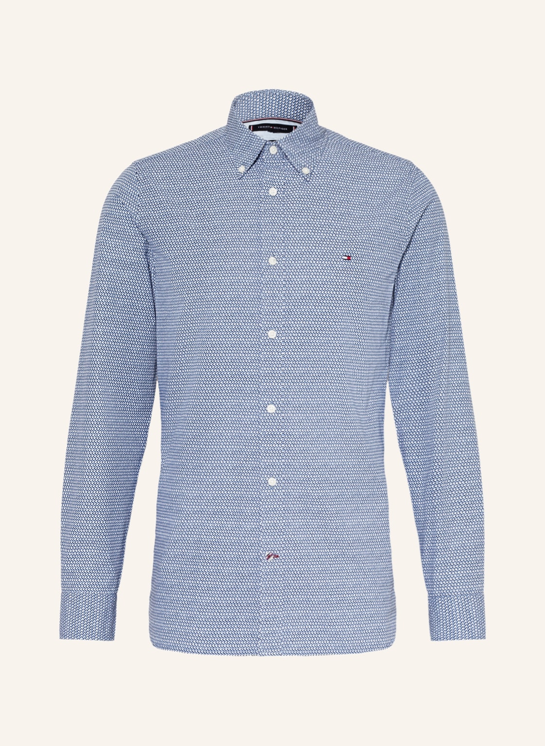 Image of Tommy Hilfiger Hemd Slim Fit blau