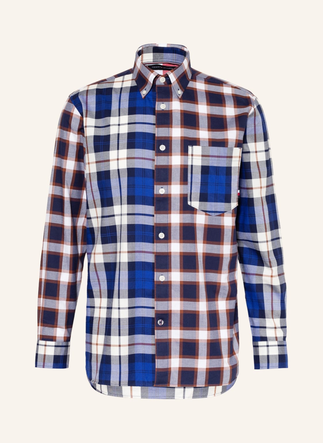 Image of Tommy Hilfiger Hemd Casual Fit blau