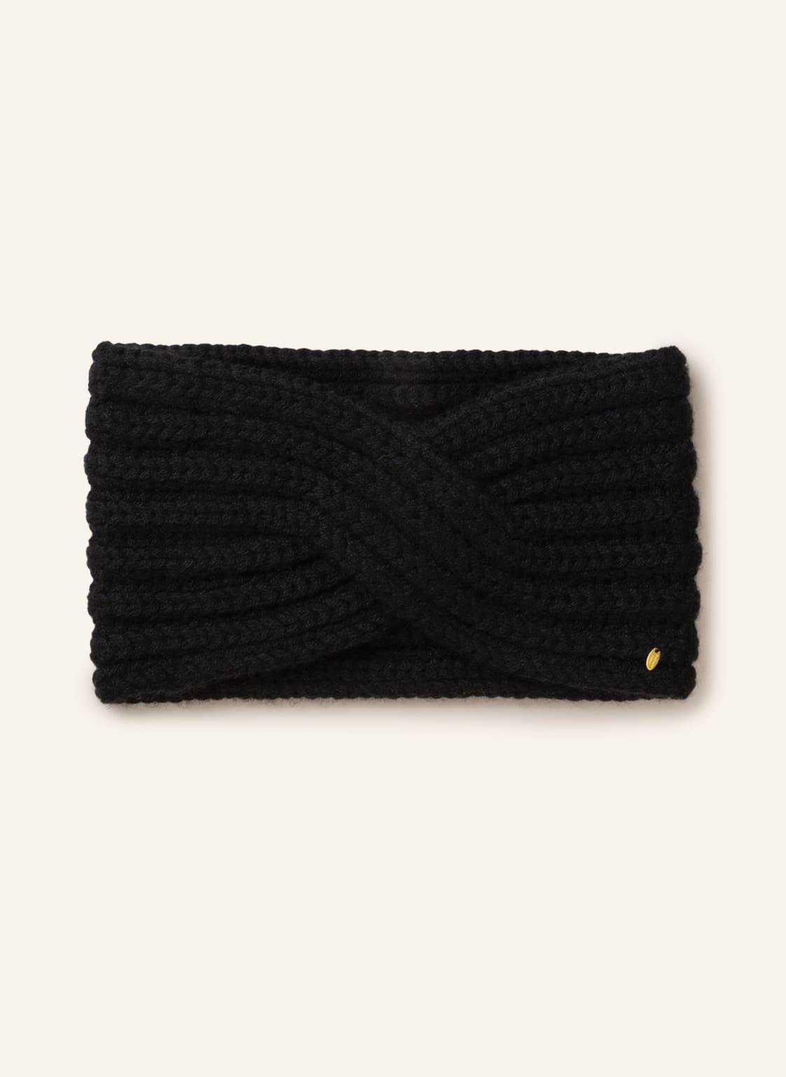 Image of Delicatelove Stirnband Svenja Aus Cashmere schwarz