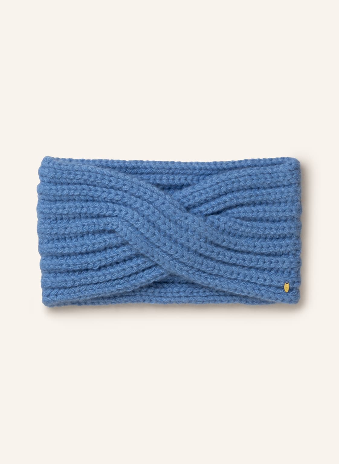 Image of Delicatelove Stirnband Svenja Aus Cashmere blau