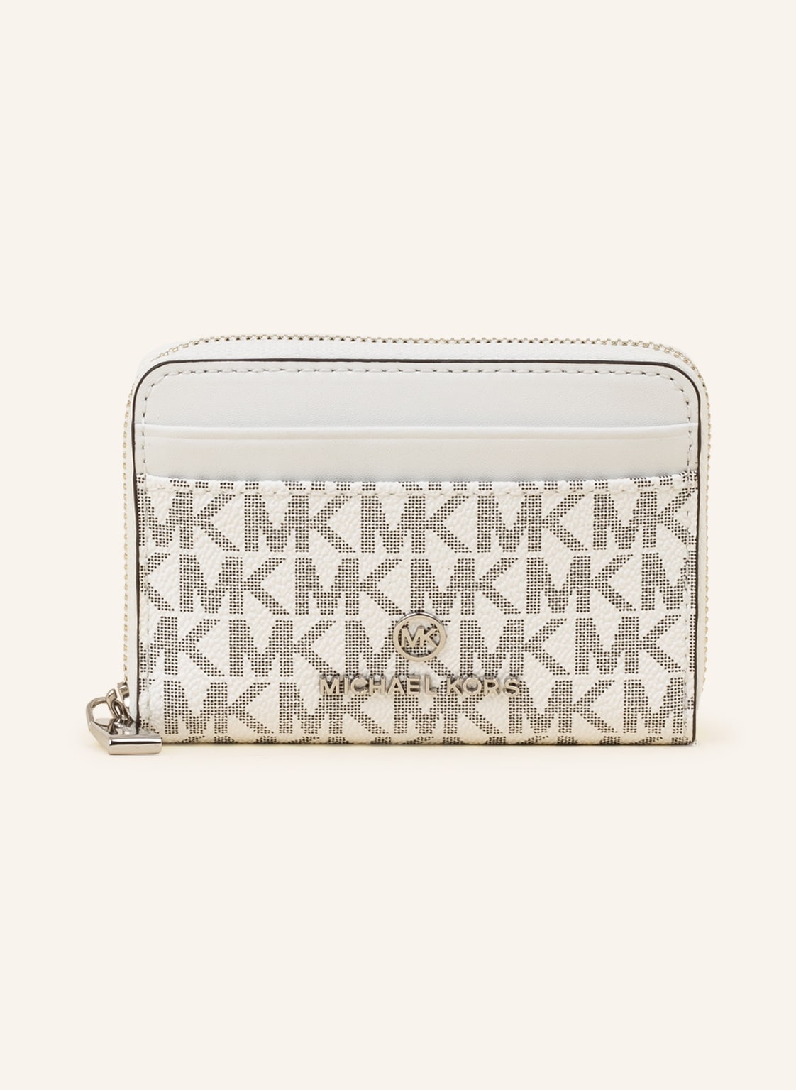 Image of Michael Kors Geldbörse Jet Set Charm weiss